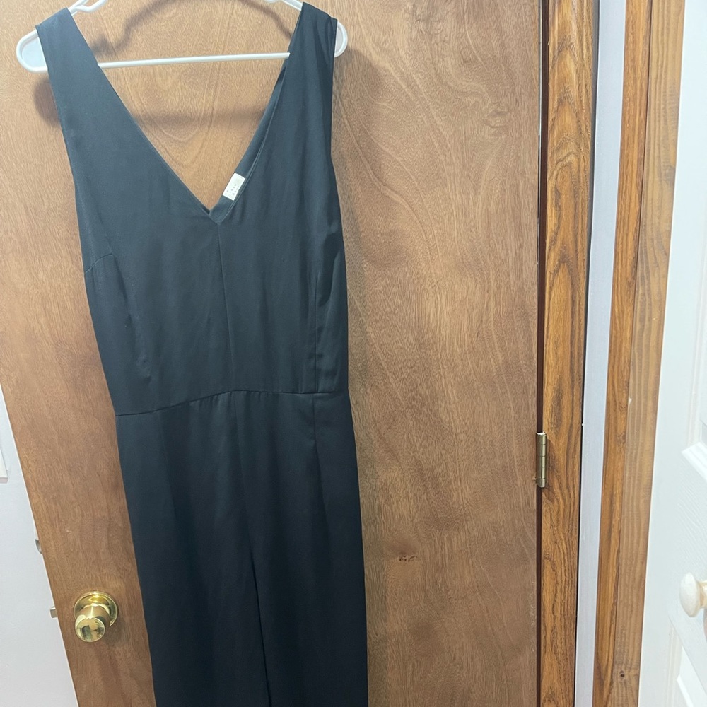 Black Wide Leg Jumpsuit